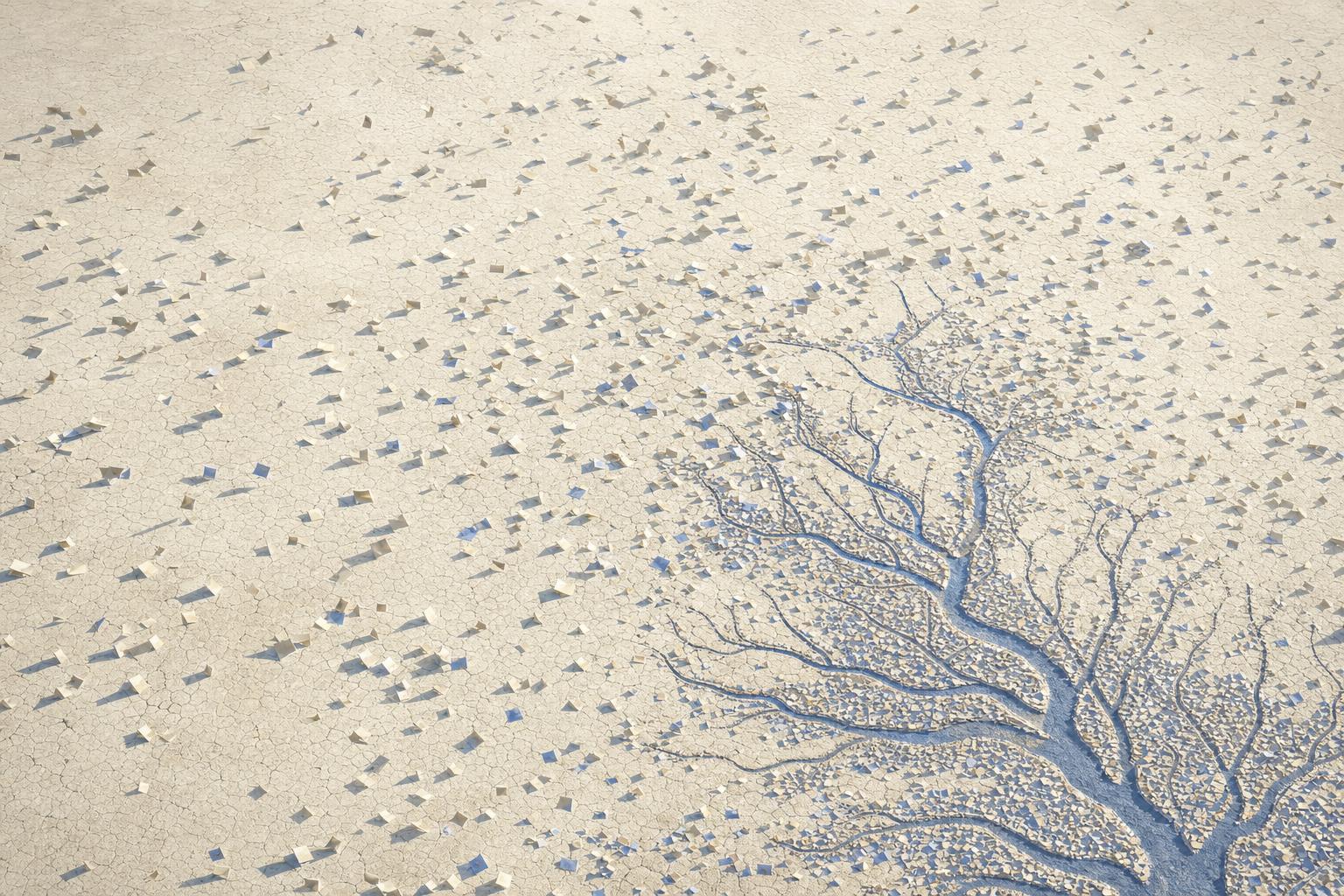 AI-generated editorial image