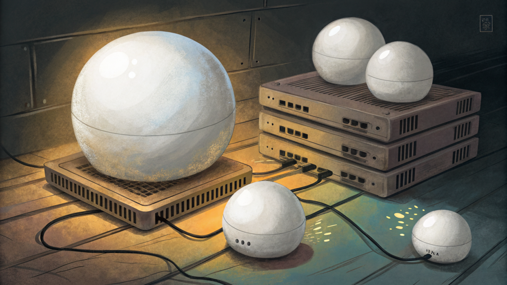 Apple Foundation Models architecture: four models on Apple Silicon, AFM Cloud Pro on Google Cloud infrastructure