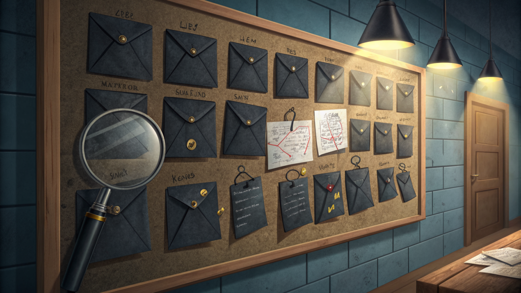 Conceptual diagram of encrypted reasoning blocks recovered from public agent logs